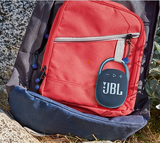 JBL Clip 4 IPX7 Su Geçirmez Taşınabilir Bluetooth Hoparlör Beyaz ( JBL Türkiye Garantili ) Heryerde Yanınızda